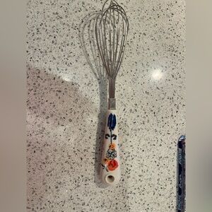 EUC Anthropologie Floral Whisk